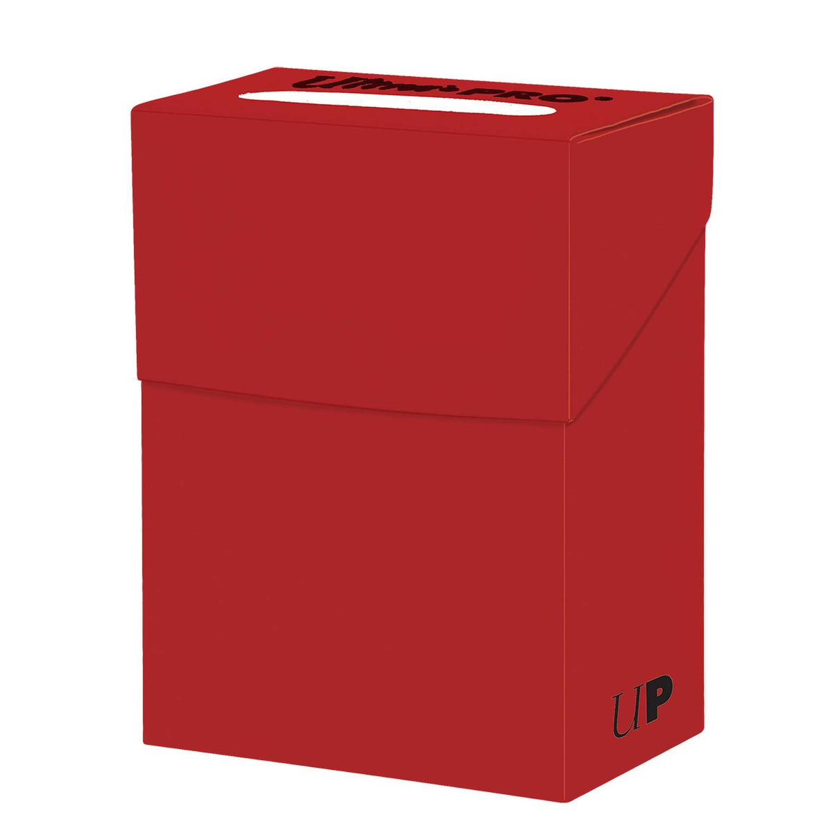 Solid Deck Box Red Card Sleeve by Ultra Pro 1