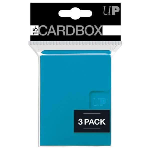 PRO 15+ Card Box 3-pack: Light Blue