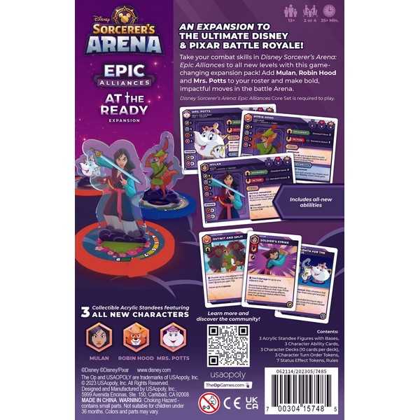 Disney’s Sorcerer’s Arena: At the Ready 2