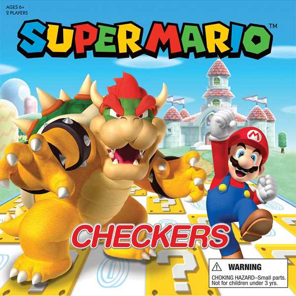Checkers: Super Mario VS Bowser 1
