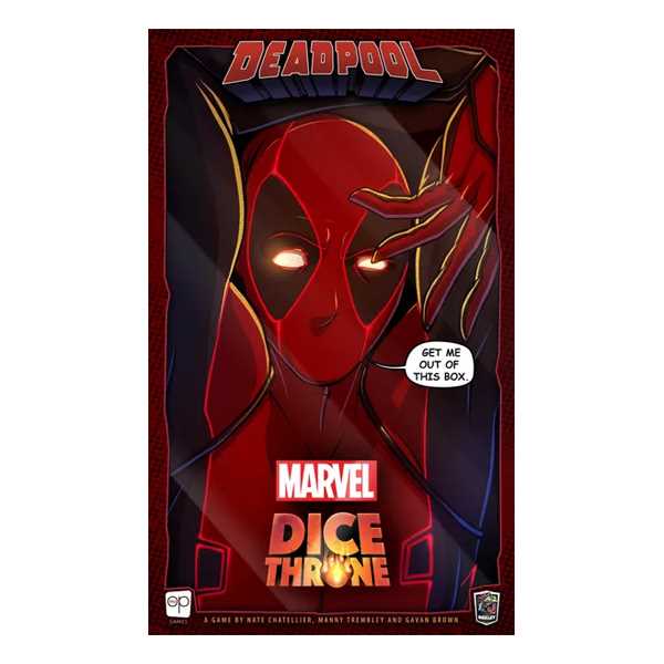 Marvel Dice Throne Deadpool Deluxe Board Game by USA OPOLY 1