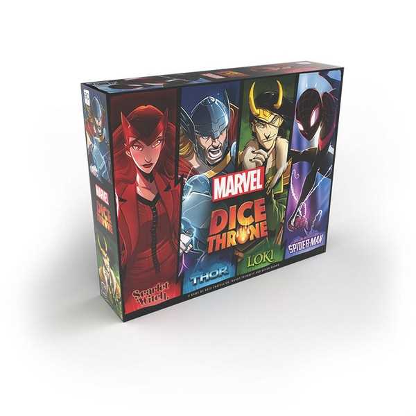 Marvel Dice Throne - 4-Hero Box (Scarlet Witch, Thor, Loki, Spider-Man) 1