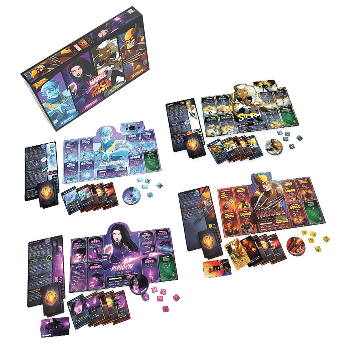 Marvel Dice Throne X-Men Box 1 3