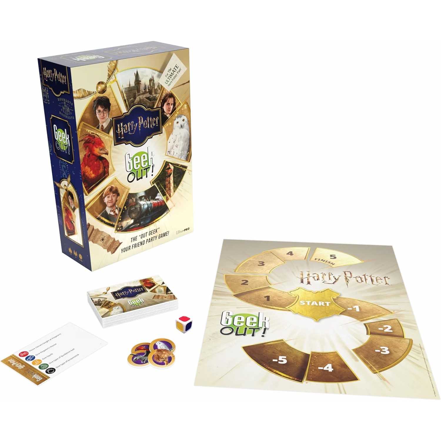 Geek Out Harry Potter Board Game by USA OPOLY 2