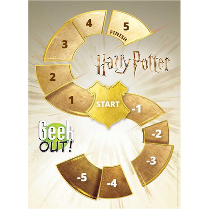 Geek Out Harry Potter Board Game by USA OPOLY 4
