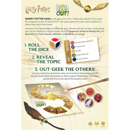 Geek Out Harry Potter Board Game by USA OPOLY 5