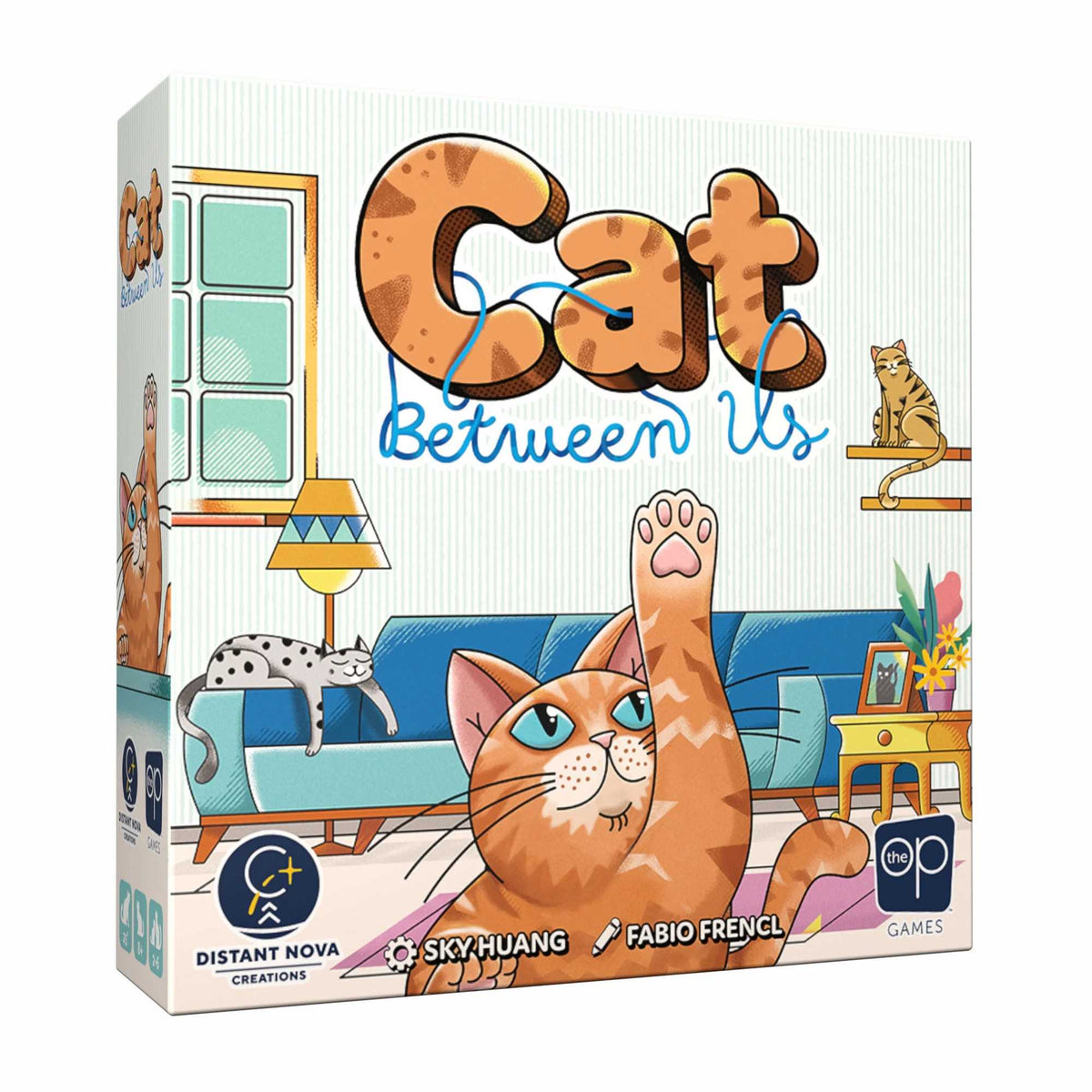 Cat Between Us Board Game by USA OPOLY 1