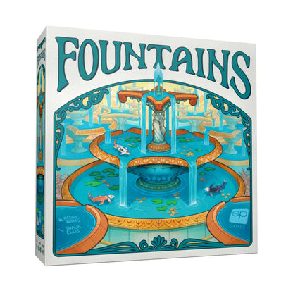 Fountains Board Game by USA OPOLY 1
