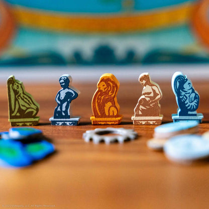 Fountains Board Game by USA OPOLY 3