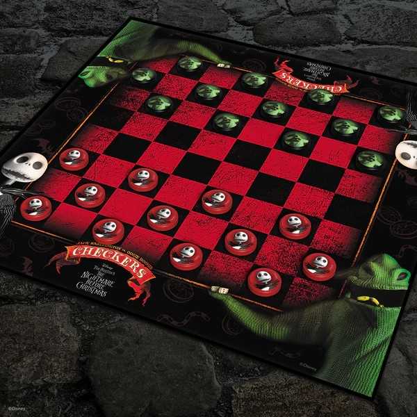 Nightmare Before Christmas: Jack vs. Oogie Boogie Checkers