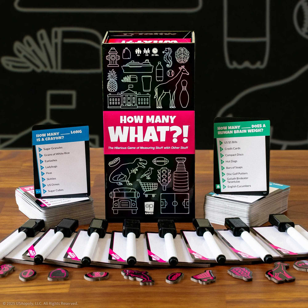 How Many What Board Game by USA OPOLY 2