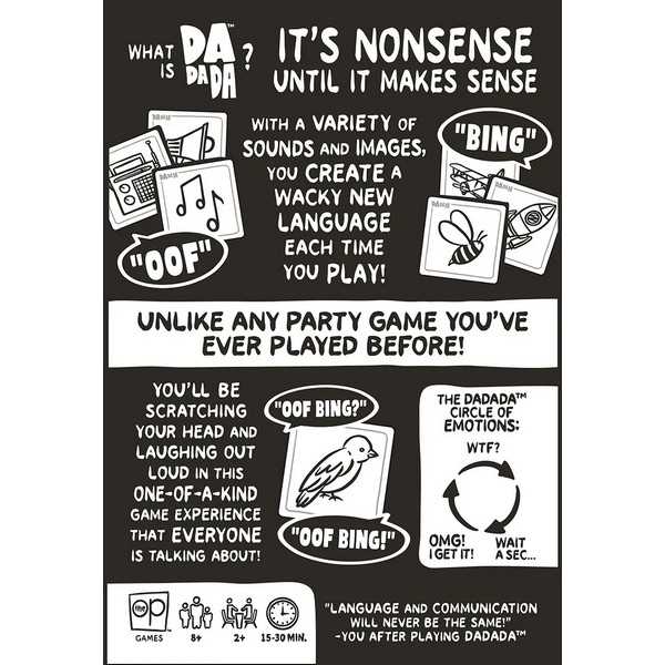 DaDaDa Board Game by USA OPOLY 2