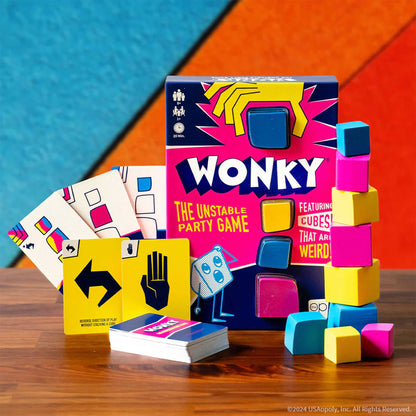 Wonky Board Game by USA OPOLY 2