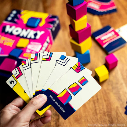 Wonky Board Game by USA OPOLY 3