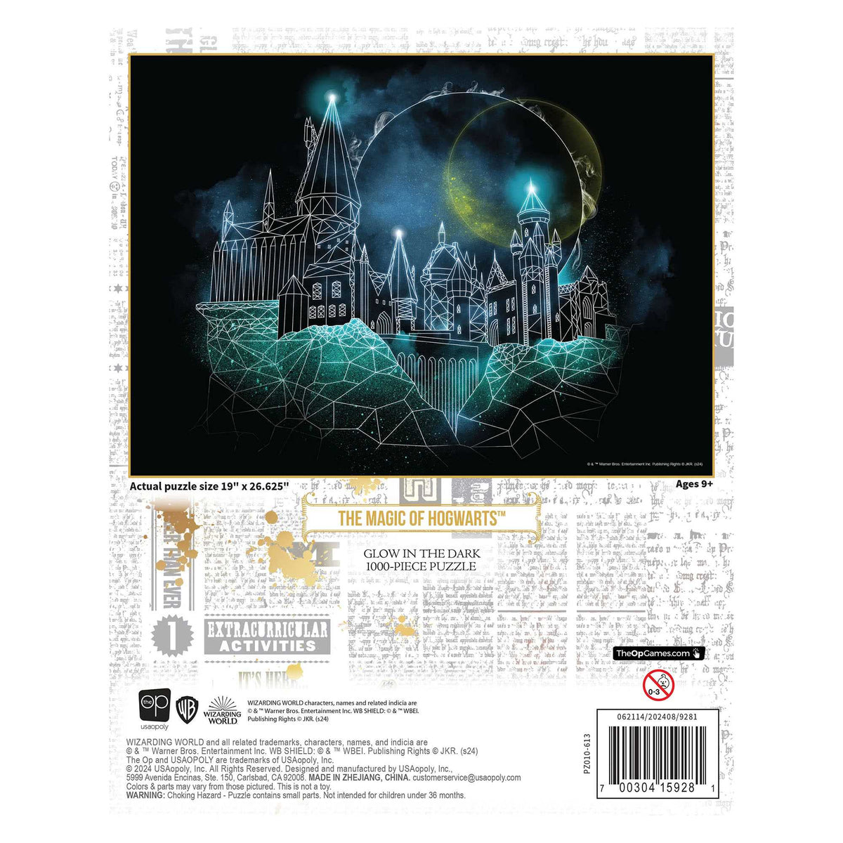 Harry Potter Magic of Hogwarts Glow Puzzle 2