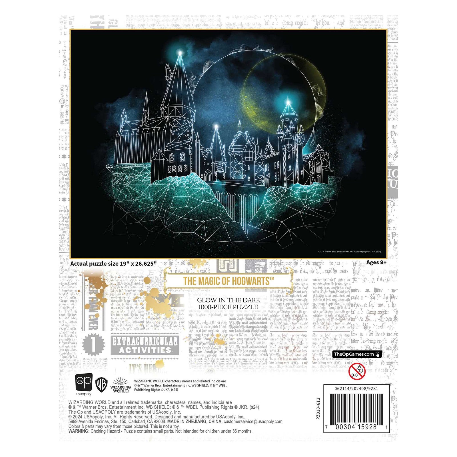 Harry Potter Magic of Hogwarts Glow Puzzle 2