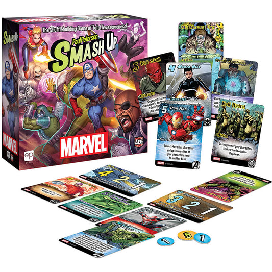 Smash Up Marvel Board Game by USA Opoly 2