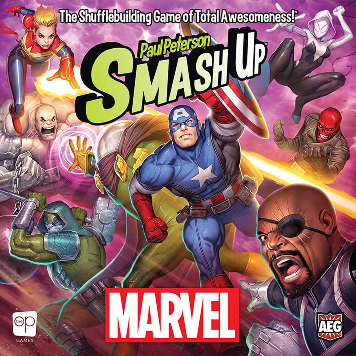 Smash Up Marvel Board Game by USA Opoly 3