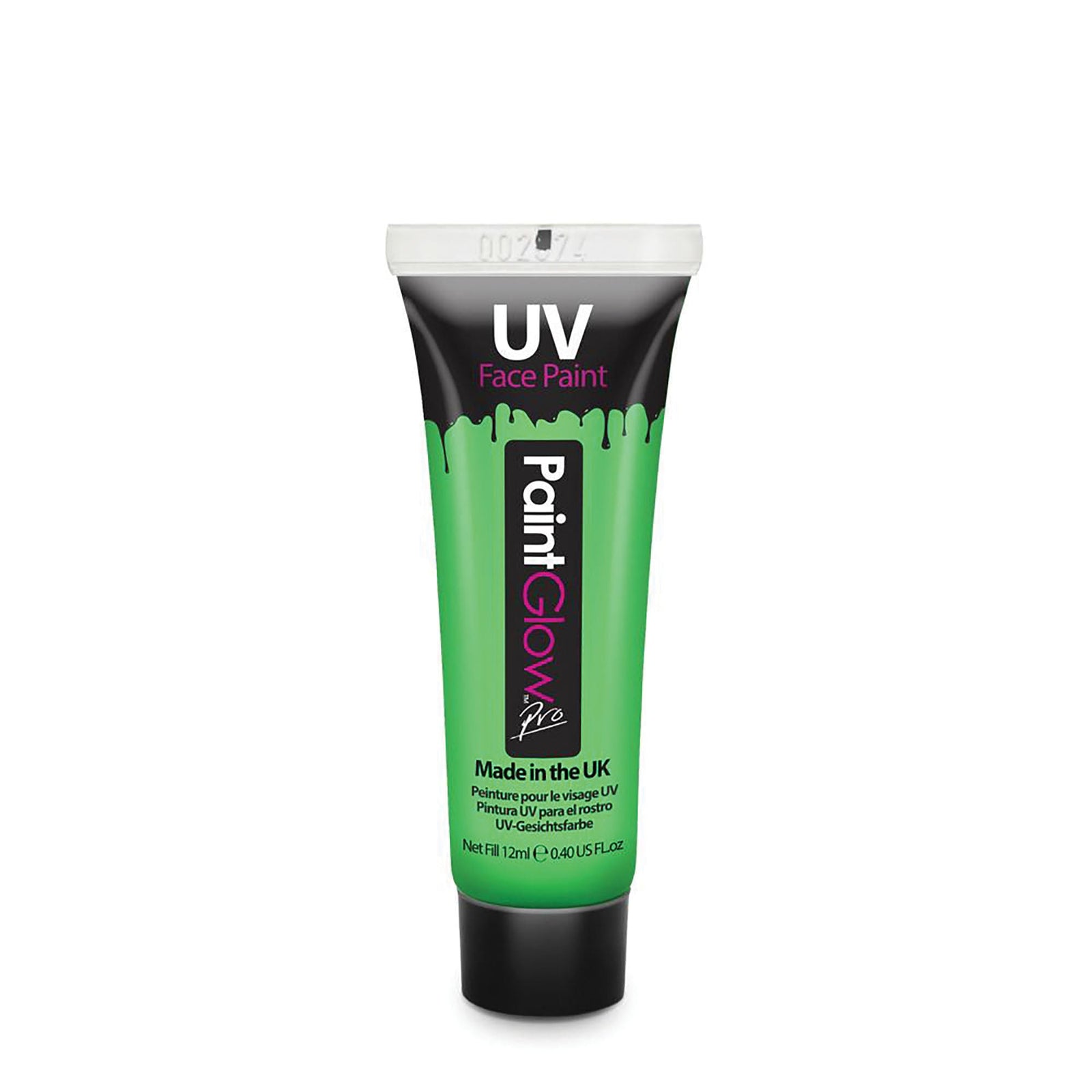 UV Neon Face + Body Paint Green 10ml Make Up Unisex 1