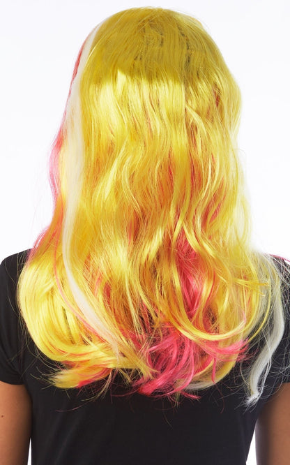 UV Rainbow Wig 3