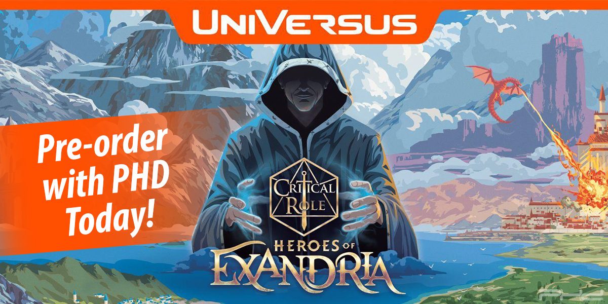 Critical Role: Heroes of Exandria Booster Display