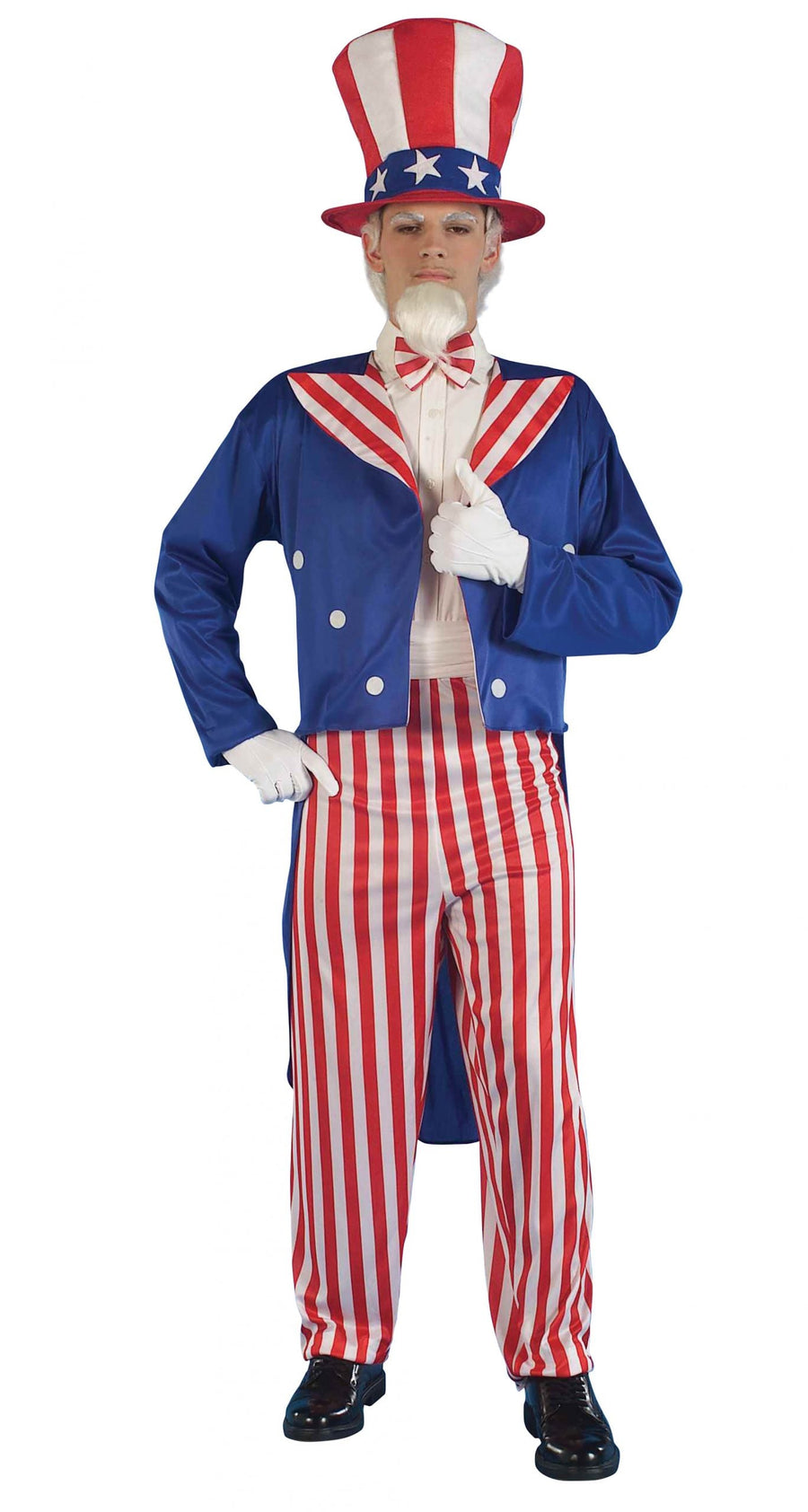 Uncle Sam Costume Adult Mens USA Suit_1