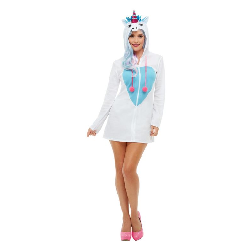 Unicorn Costume White Adult Fortnite 1