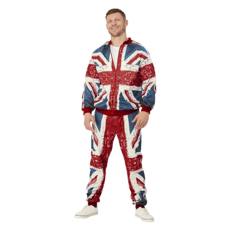 Union Jack Leisure Suit Adult Blue 1