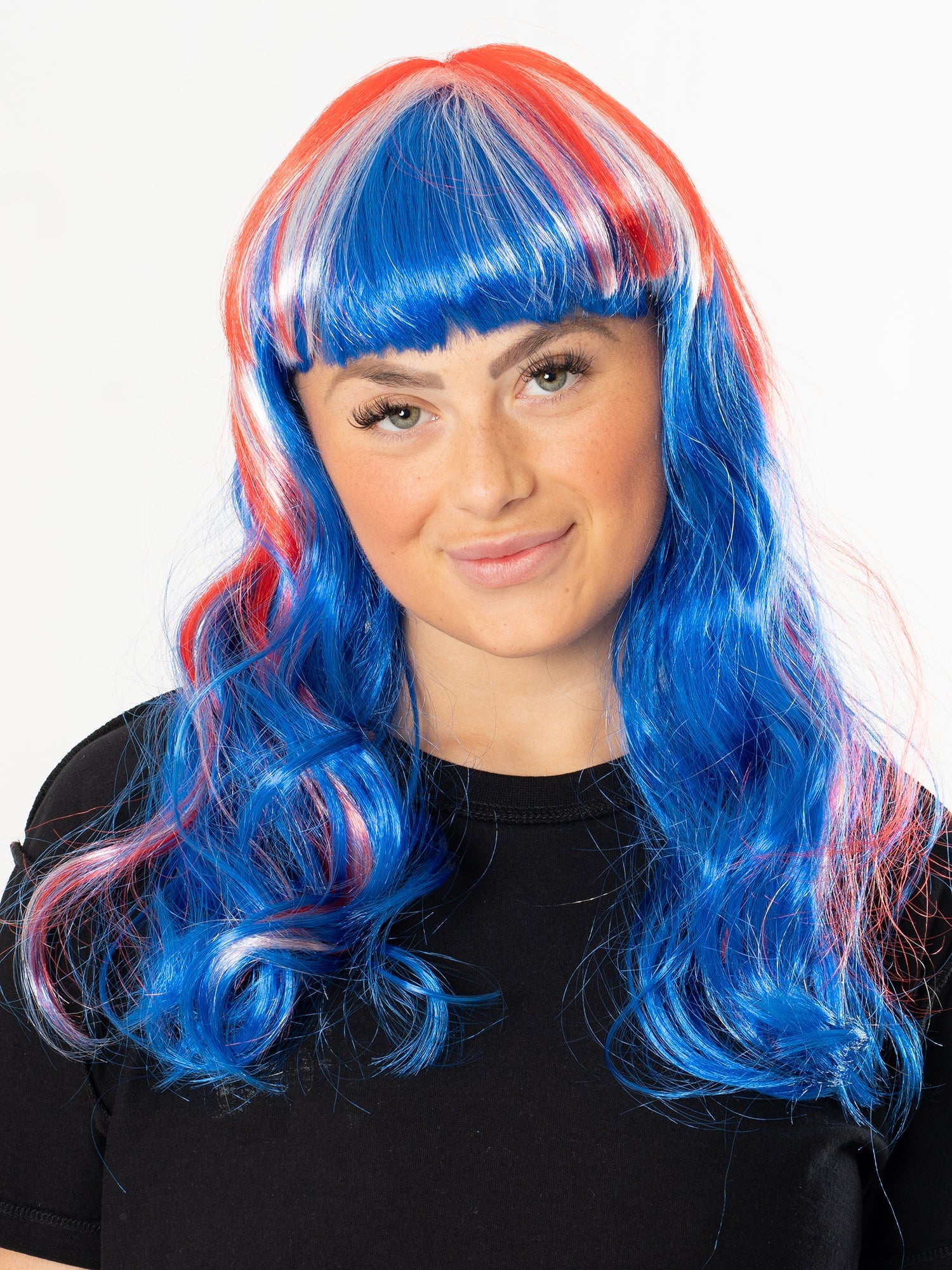 Union Jack Long Wig 1