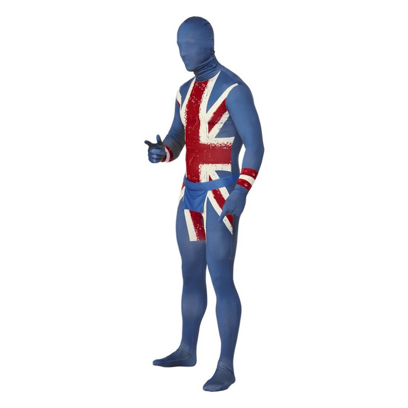 Union Jack Second Skin Adult Blue 3