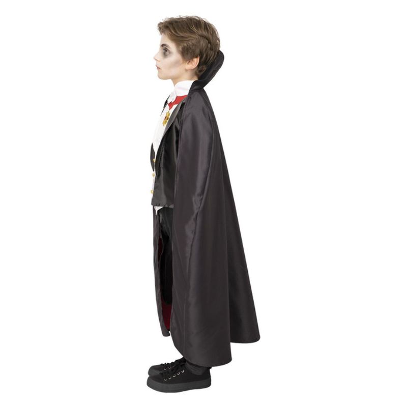 Universal Monsters Dracula Costume Child Black White Red 3