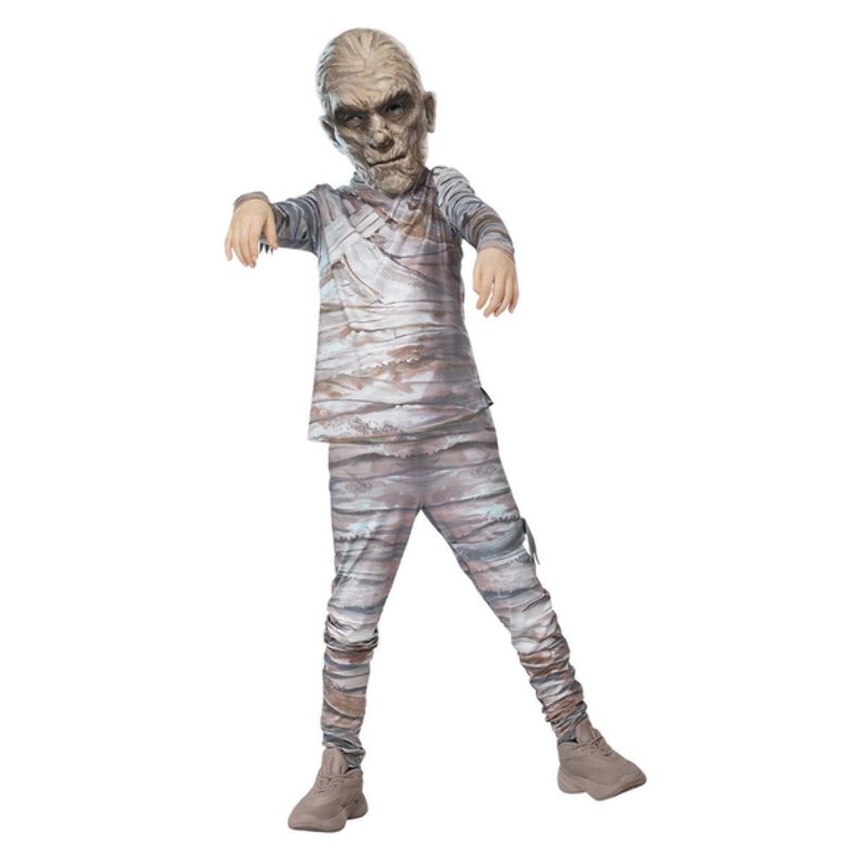 Universal Monsters Mummy Costume Child White Top Trousers and EVA Mask 1