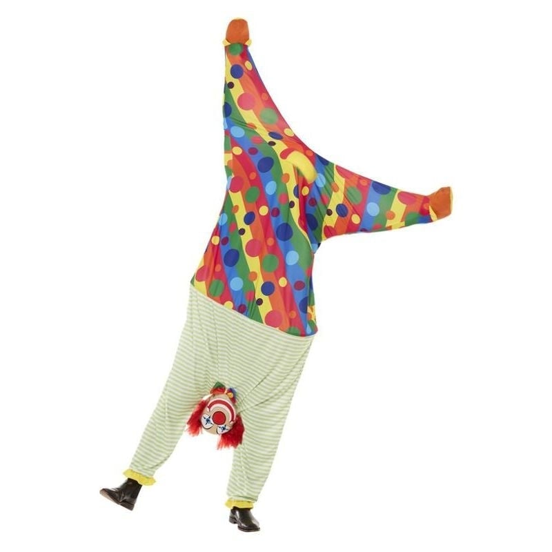 Upside Down Clown Costume Multicoloured All In One 1