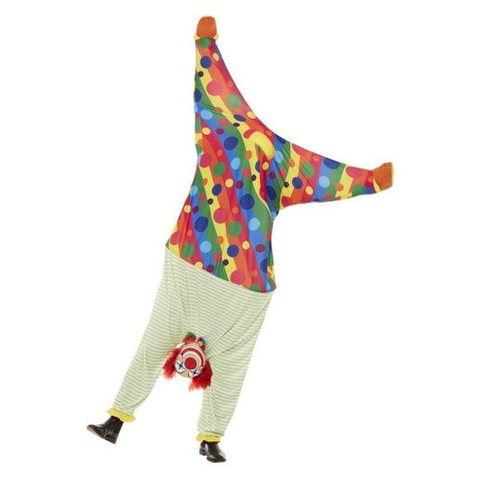 Upside Down Clown Costume Multicoloured All In One 1