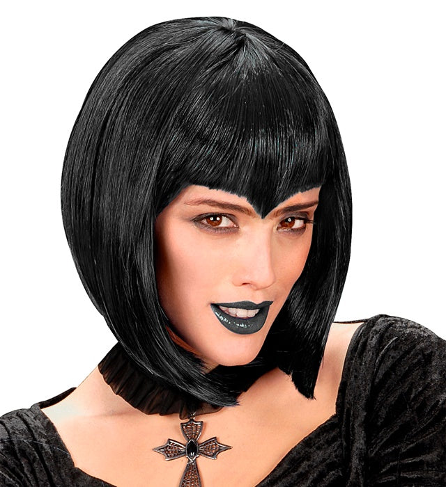 Gothic Vamp Wig Black - In Box