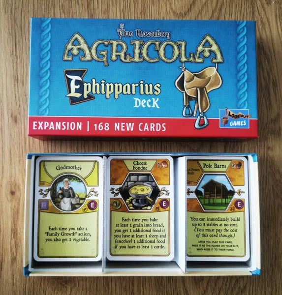 Agricola Ephipparius Deck Board Game Expansion