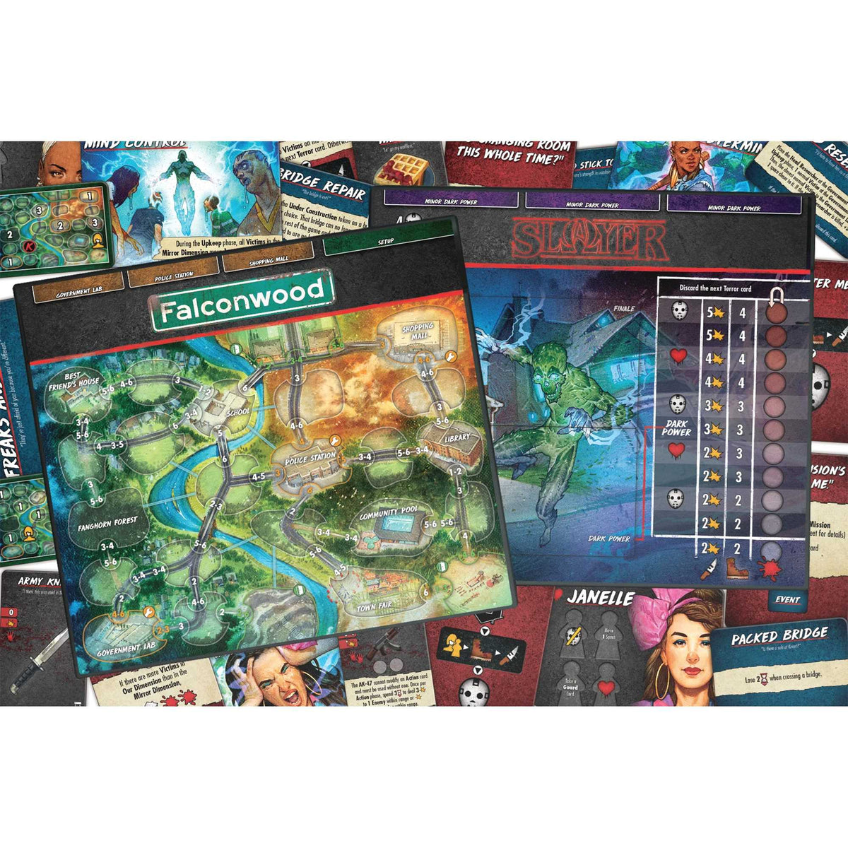 The Falconwood Files Final Girl Board Game by Van Ryder 3