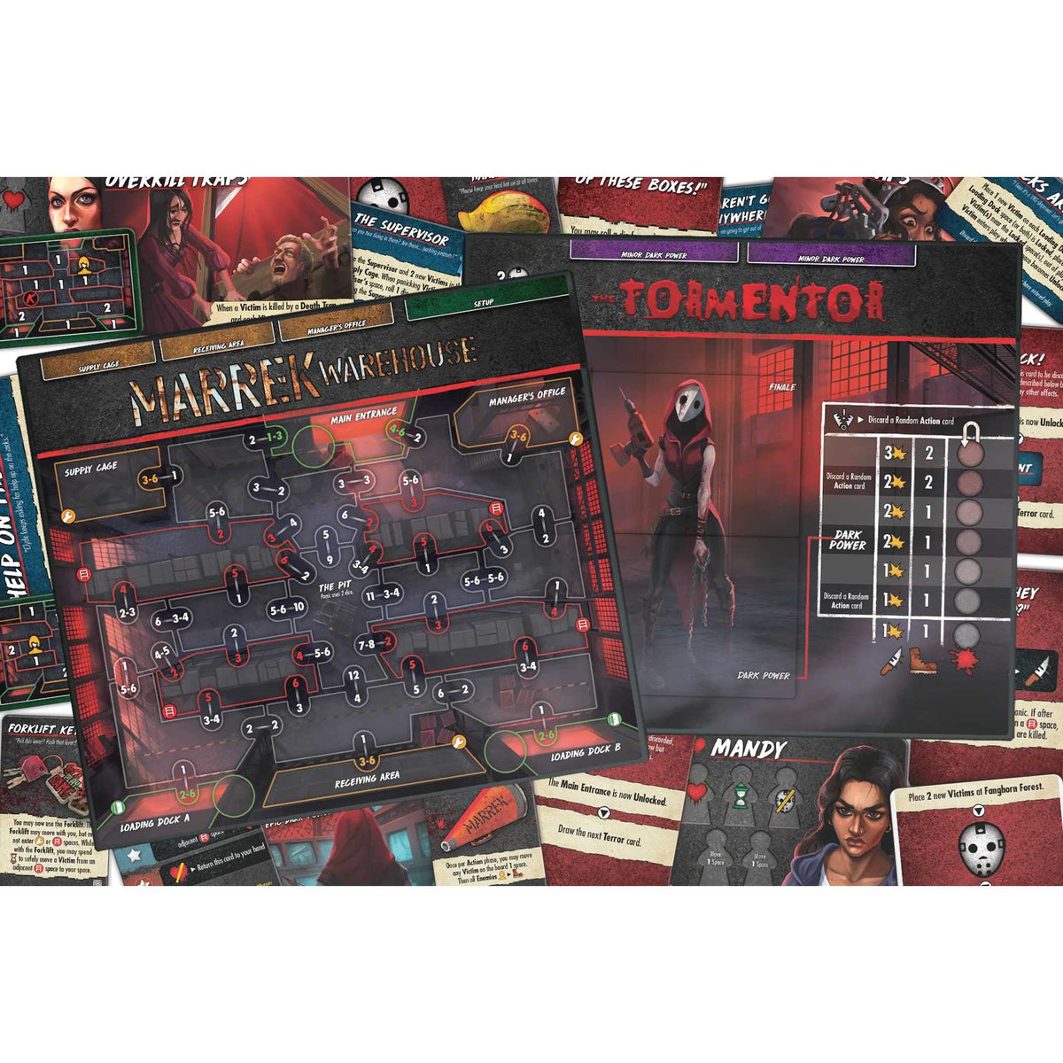 The Marrek Murders Final Girl Board Game by Van Ryder 3