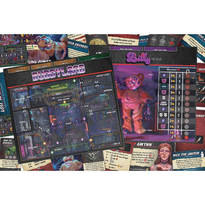 Final Girl Bad Times at Buddyland Miniature Game by Van Ryder 3