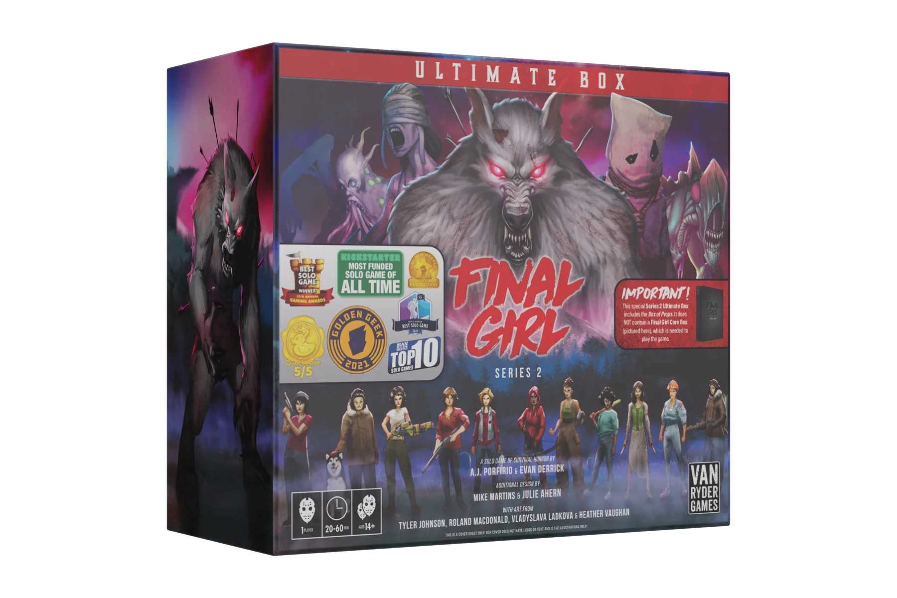 Series 2 Ultimate Boxes Final Girl Miniature Game by Van Ryder 1