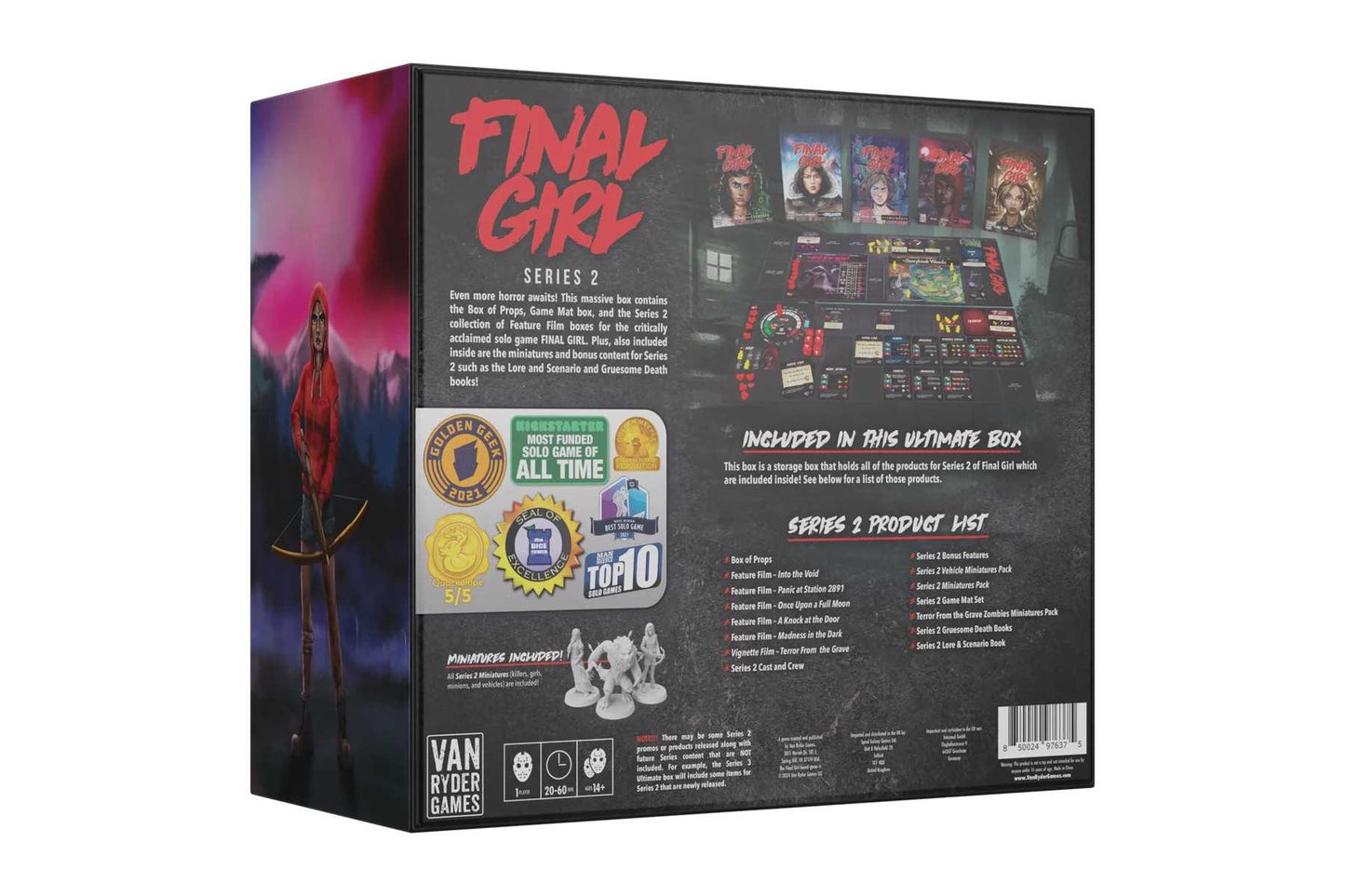 Series 2 Ultimate Boxes Final Girl Miniature Game by Van Ryder 2
