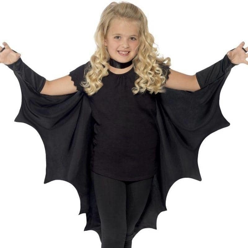Vampire Bat Wings Kids Black_1