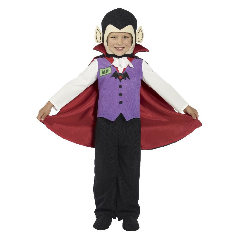 Vampire Costume Black Toddler 1