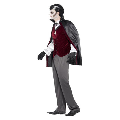 Vampire Costume Classic Mens Fancy Dress 3