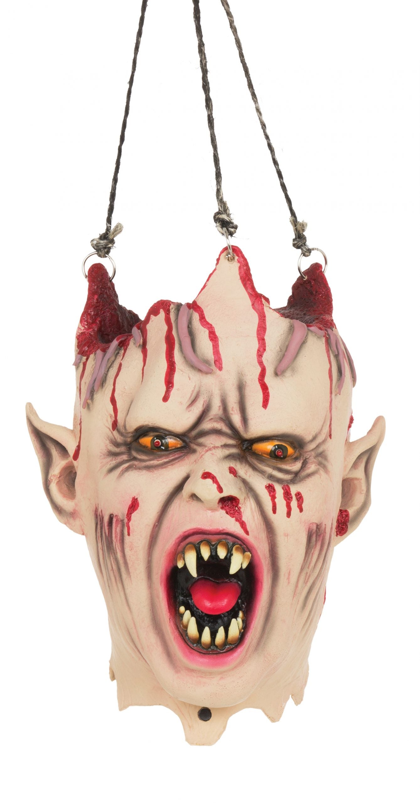 Vampire Hanging Head Sound + Light Halloween Items Unisex 1