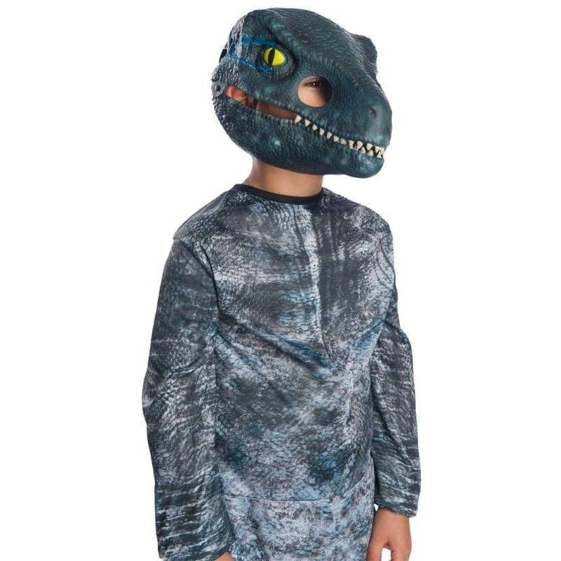 Velociraptor Child Mask Movable Jaw Jurassic World Fallen Kingdom 1