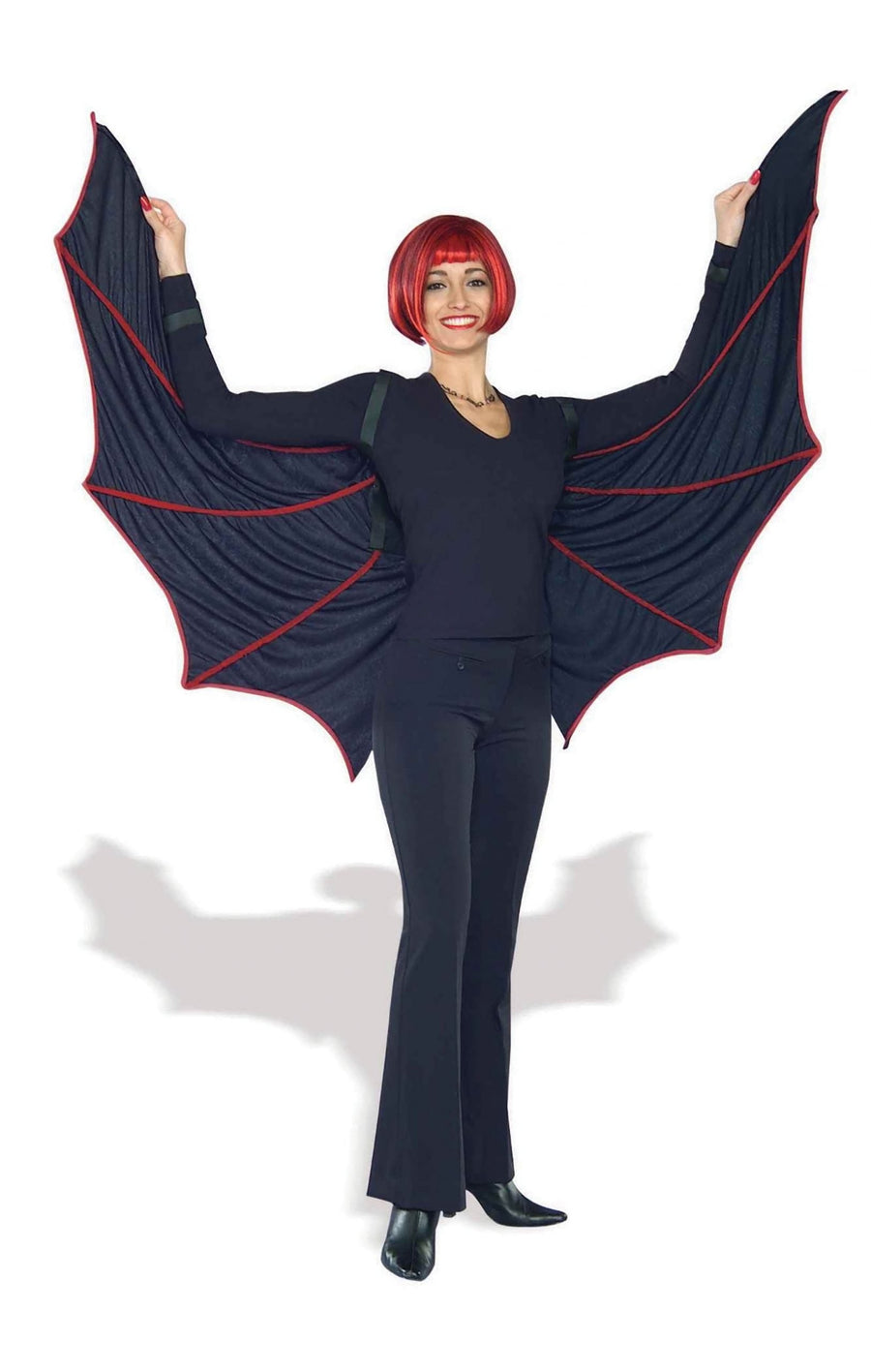 Velvet Bat Wings Halloween Costume Accessory_1