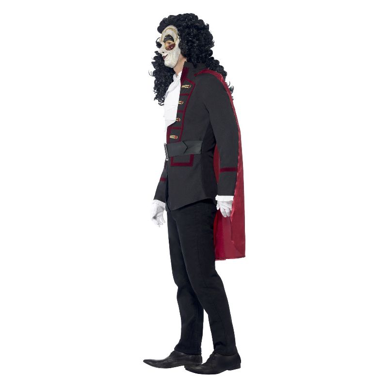 Venetian Highwayman Costume Black Adult 3