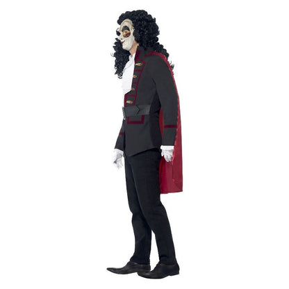 Venetian Highwayman Costume Black Adult 3