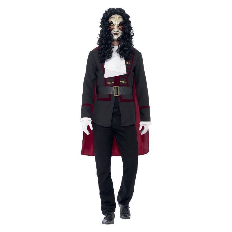 Venetian Highwayman Costume Black Adult 1